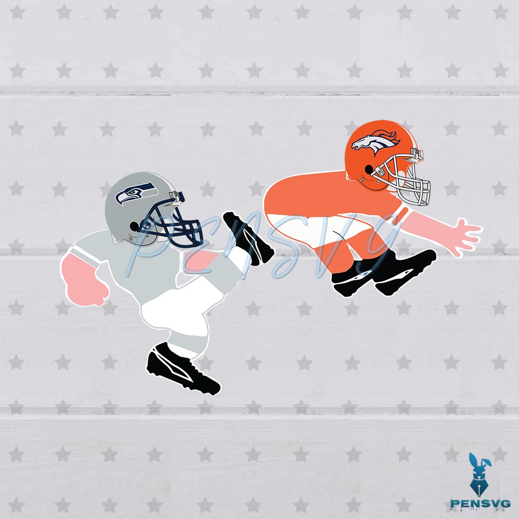 NFL Seattle Seahawks SVG Football Matches Digital Files