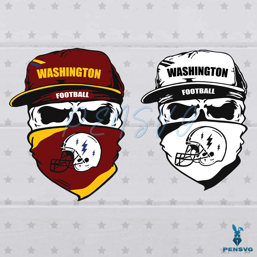 NFL Washington Commanders Football SVG Cutting Digital File