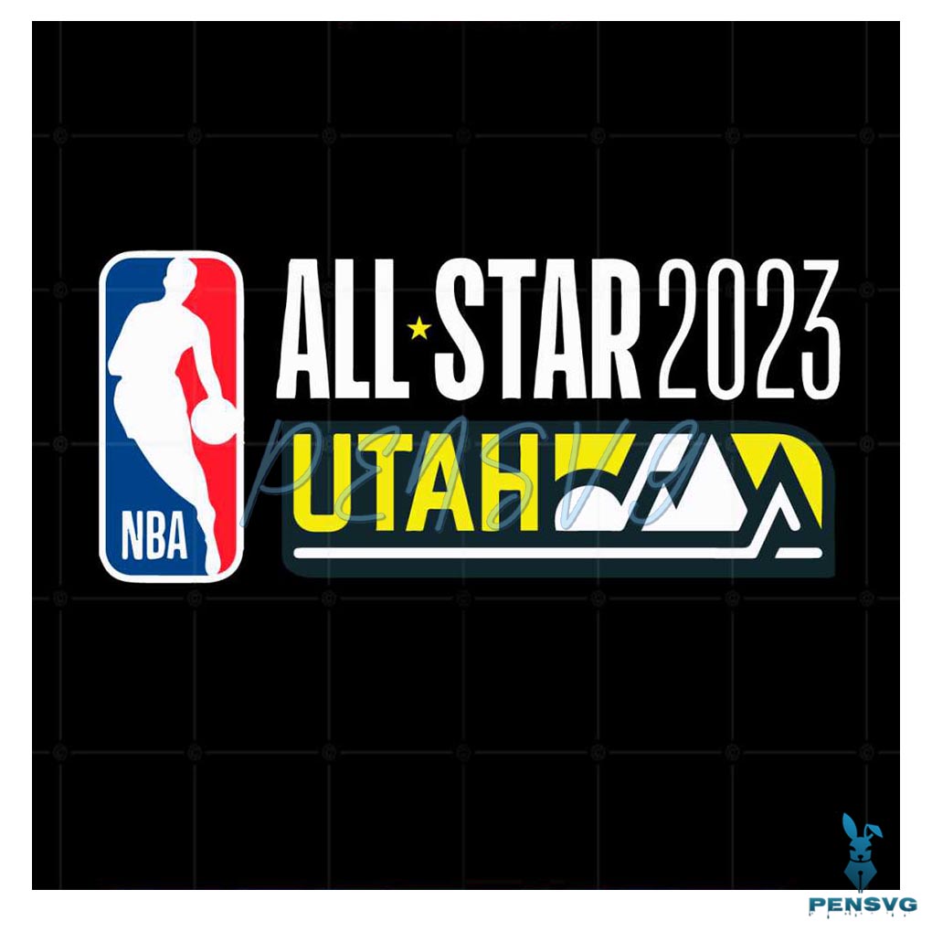 Nba All Star 2023 Utah Jazz Team Svg Graphic Designs Files