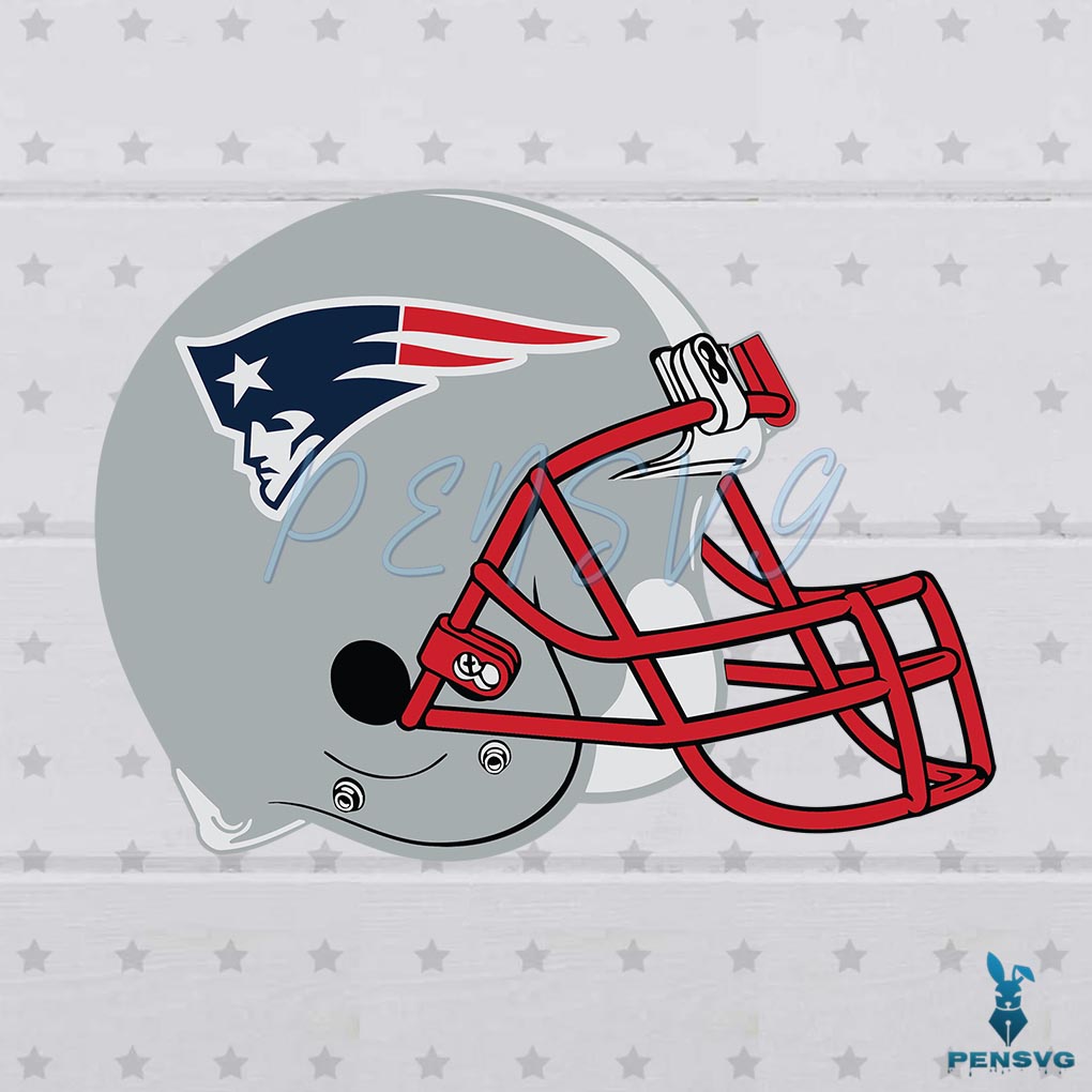 New England Patriots Logo NFL Players SVG Cutting File