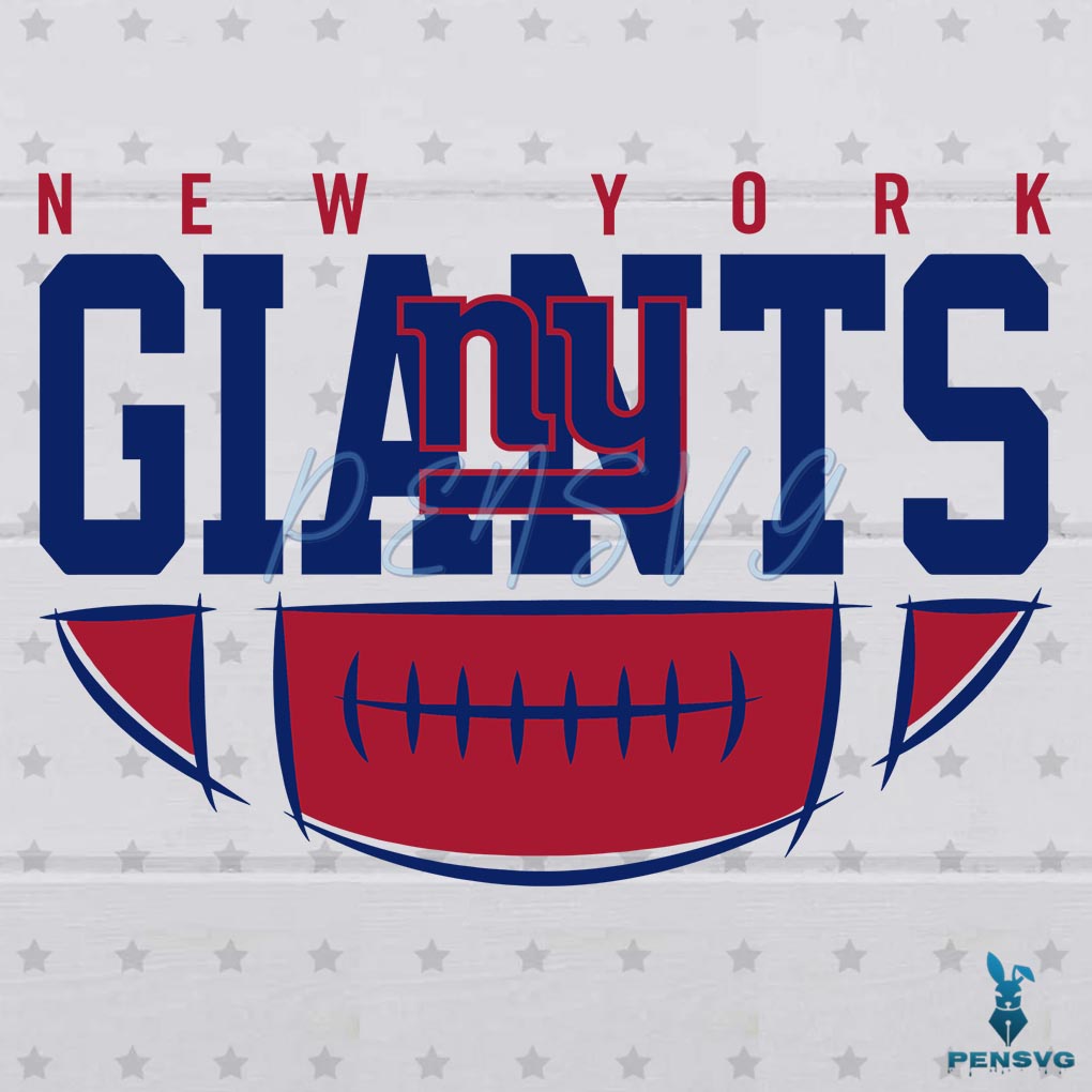 New York Giants Football Team Logo SVG Digital File