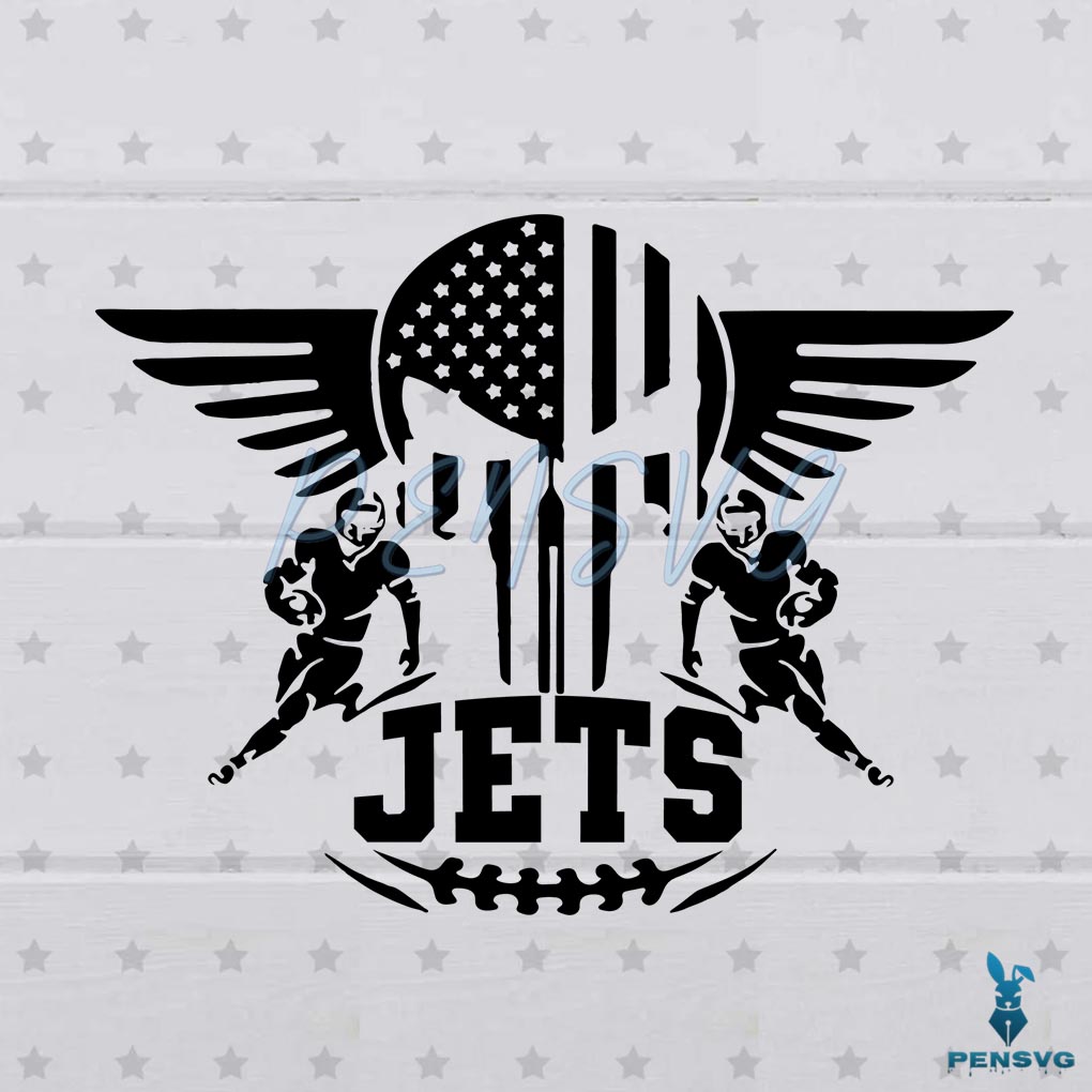 New York Jets Logo SVG Silhouette Digital File