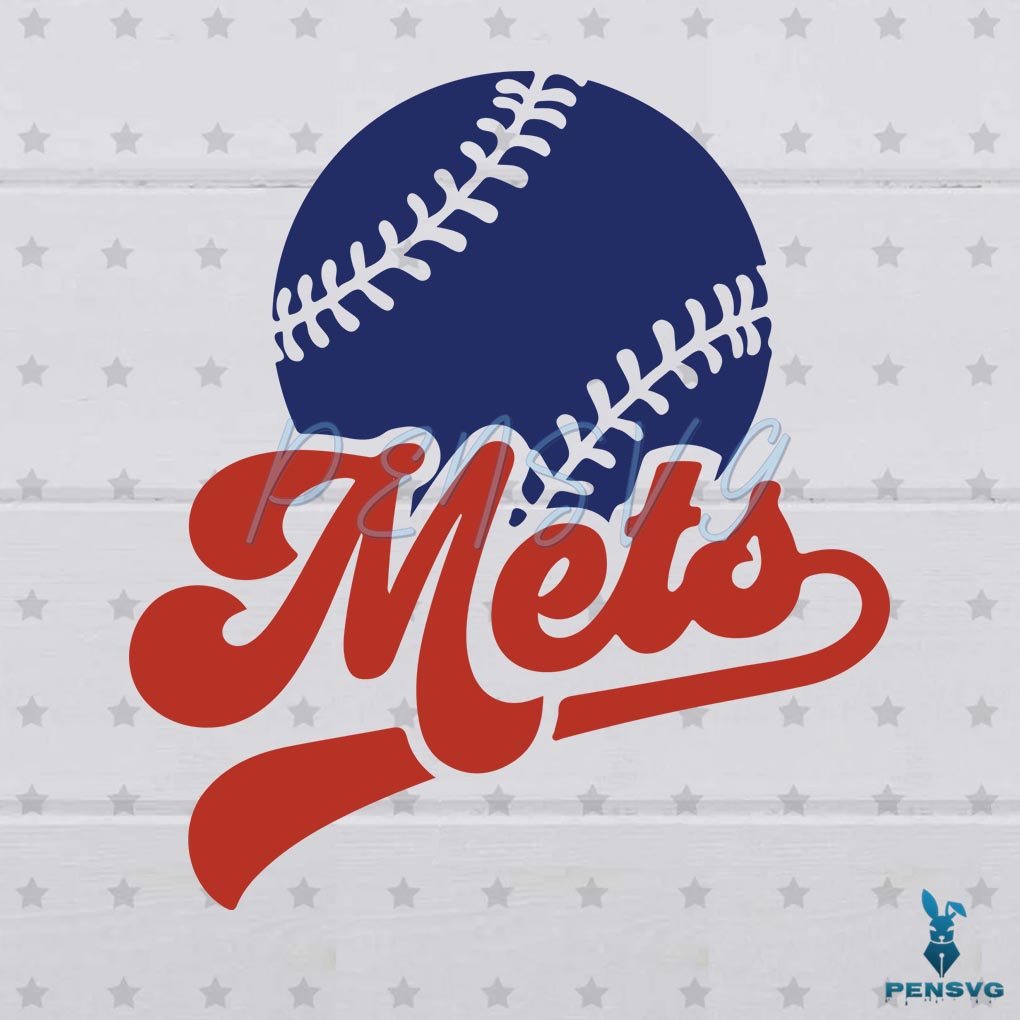 New York Mets Baseball MLB Team Svg Digital File