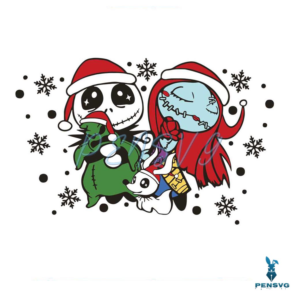 Nightmare Before Christmas Sally Jack SVG For Cricut Files