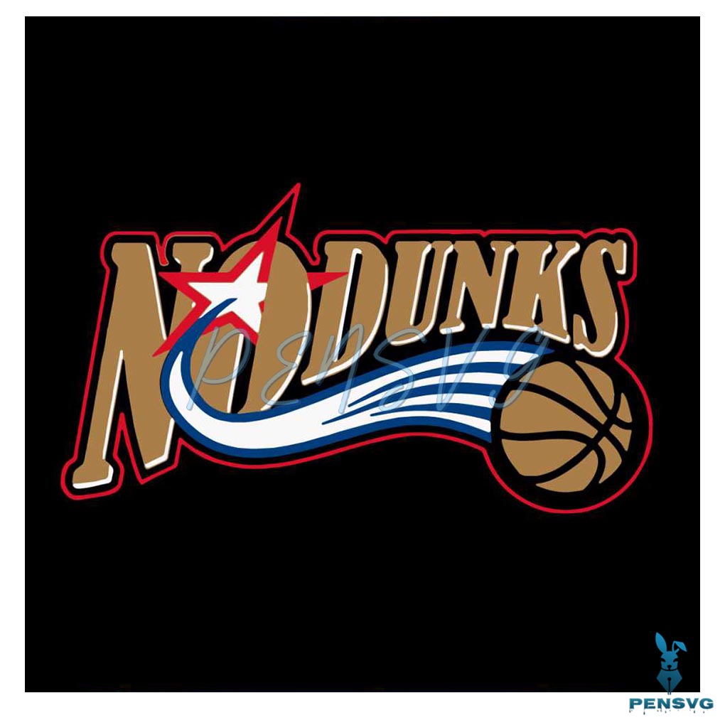 No Dunks Philadelphia 76ers Svg For Cricut Sublimation Files