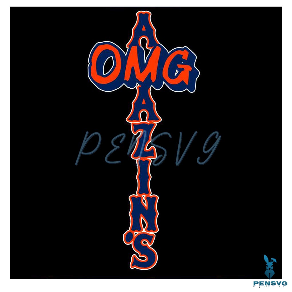 Omg Amazins New York Mets Baseball Svg