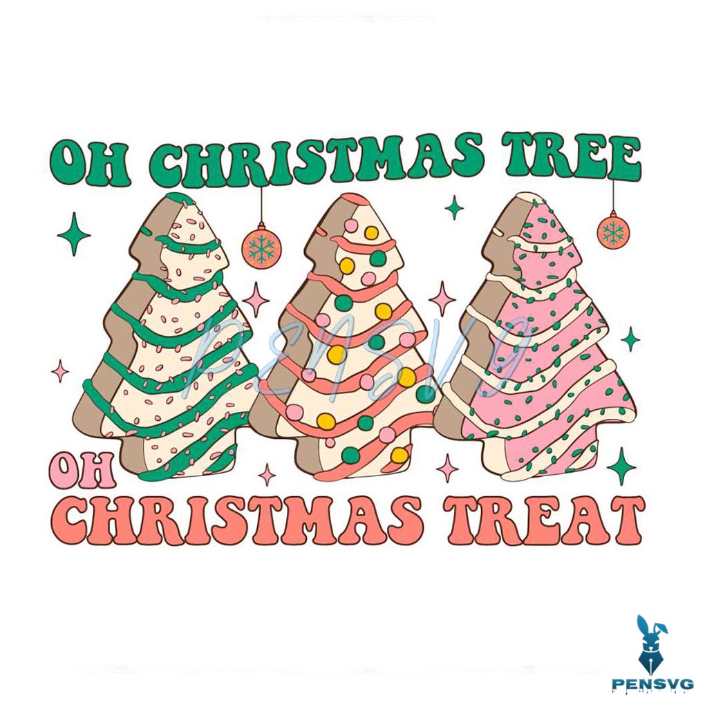 Oh Christmas Tree Oh Christmas Treat Funny Christmas SVG