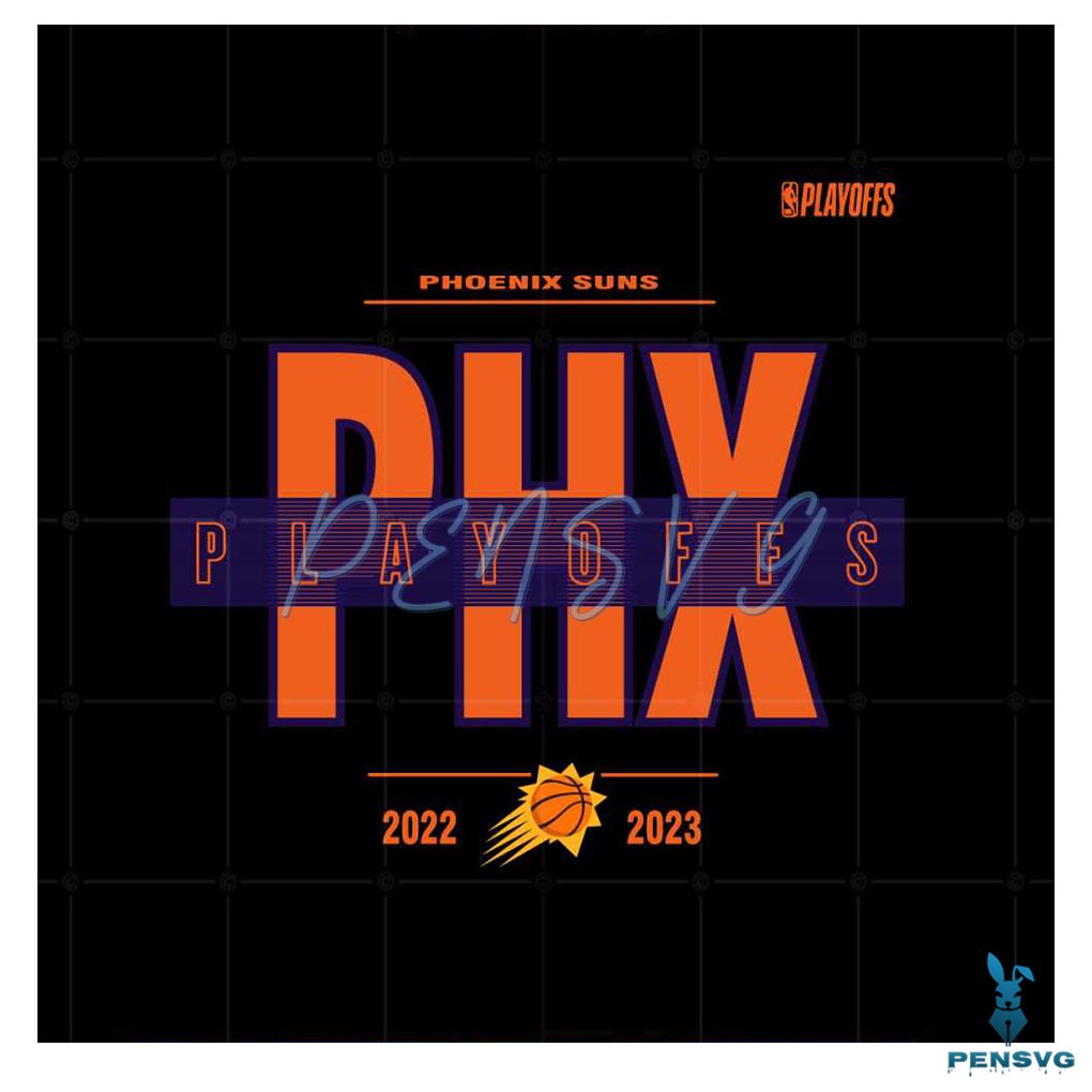 Phoenix Suns 2023 NBA Playoff Best SVG Cutting Digital Files
