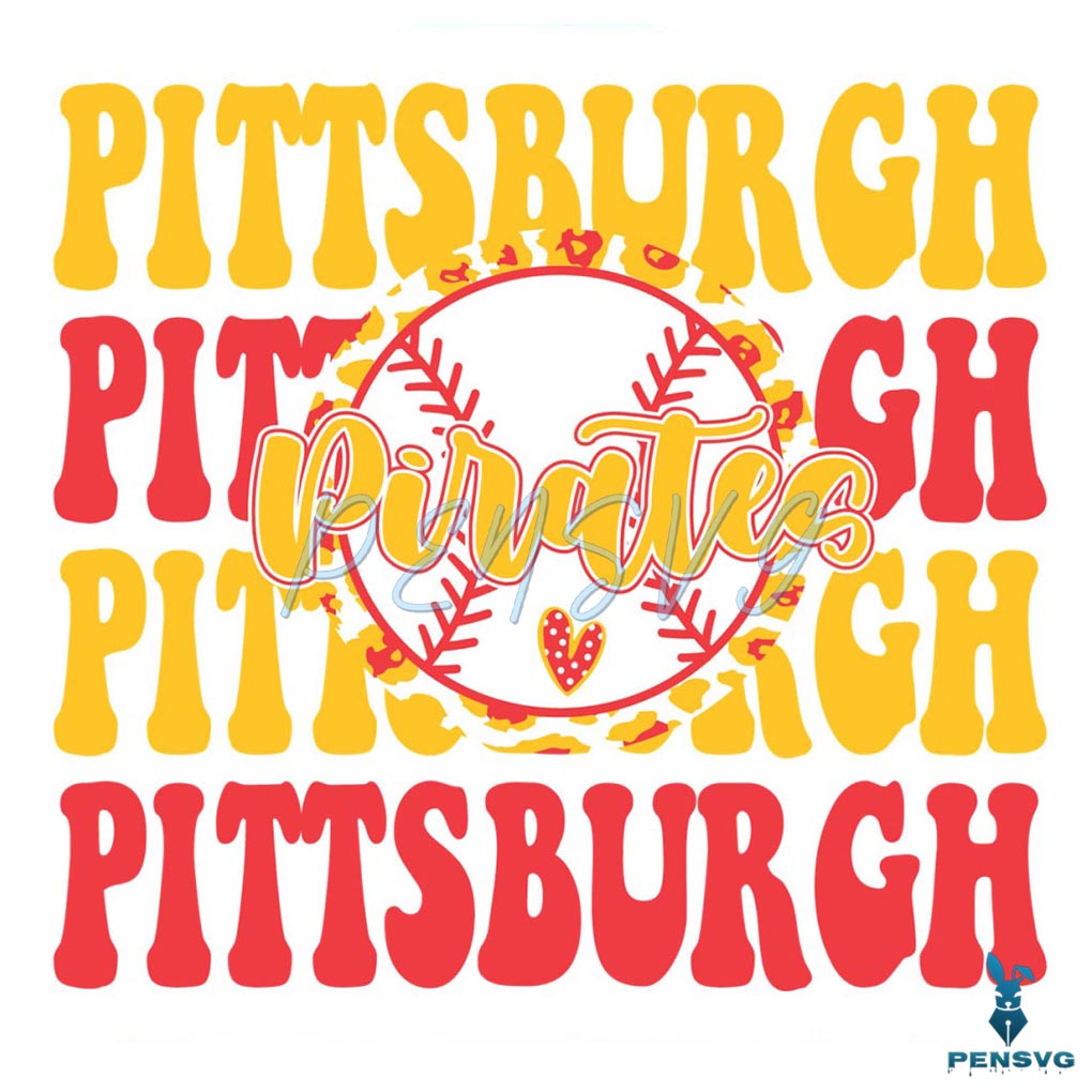Pittsburgh Pirates Baseball MLB SVG