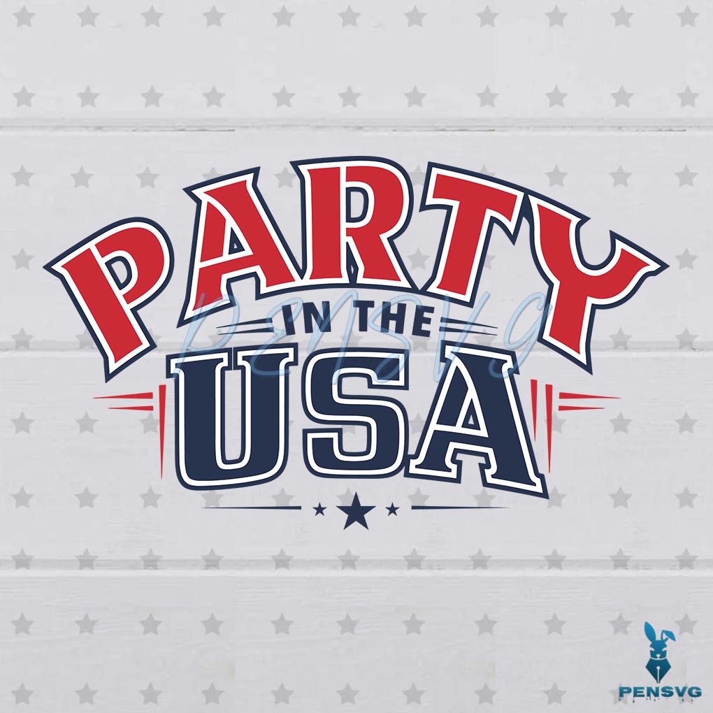Retro Party In The USA Shirt 4th Of July SVG