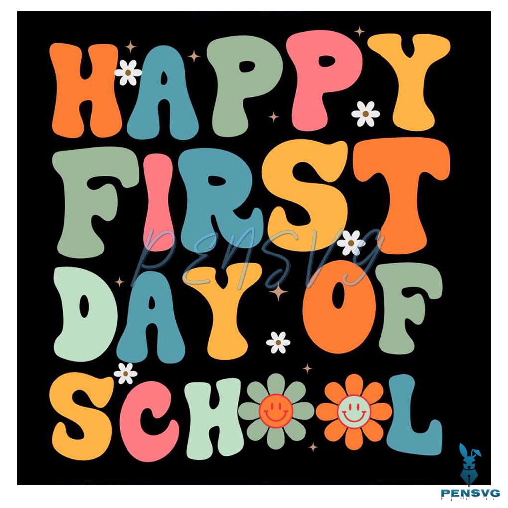 Free First Day of School SVG Cut File for Cricut & Silhouette Projects