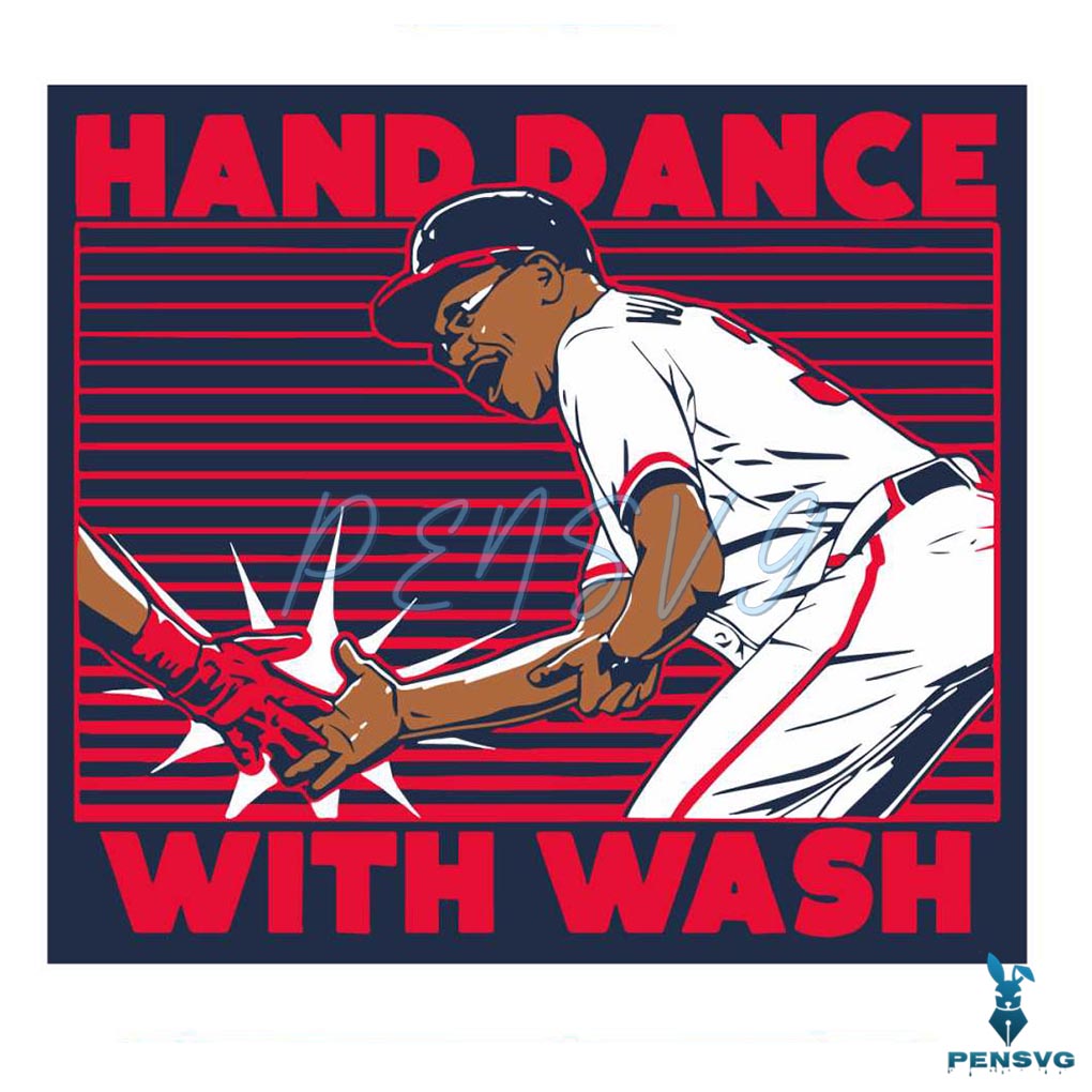 Ron Washington Hand Dance With Wash SVG Cutting File