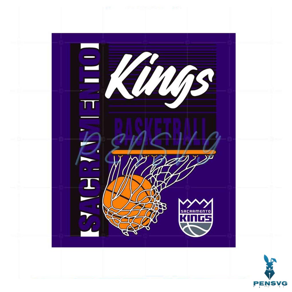 Sacramento Kings Basketball 2023 Nba Playoff Svg Cutting Files