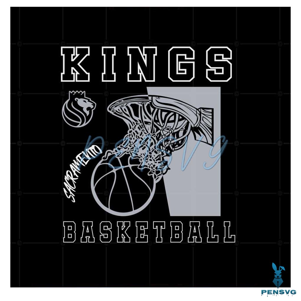 Sacramento Kings Basketball Sacramento Kings 2023 Nba Playoff Svg