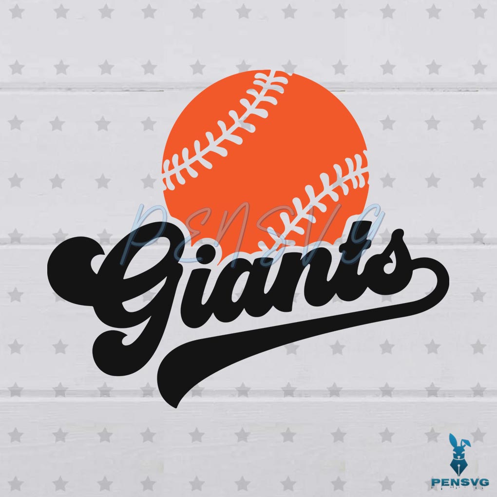 San Francisco Giants MLB Baseball Team Svg Digital File