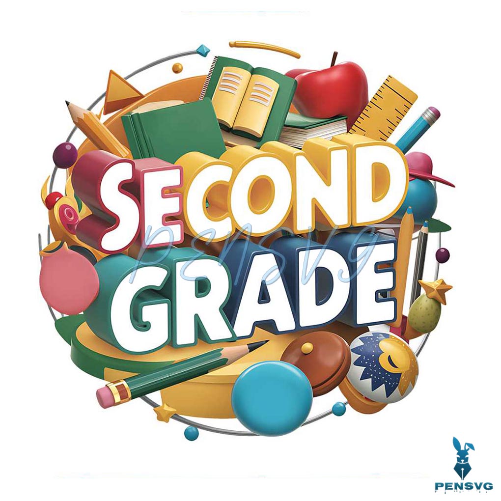 School Second Grade Level Png