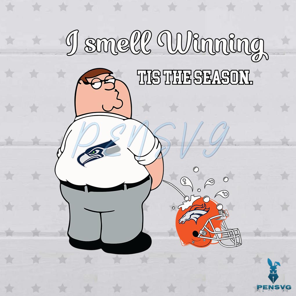 Seahawks Football Matches SVG I Smell Winning Cutting Files
