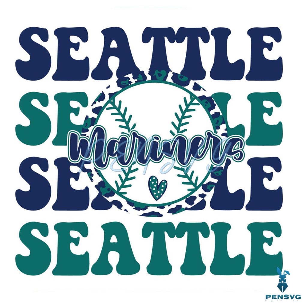 Seattle Mariners Baseball MLB SVG