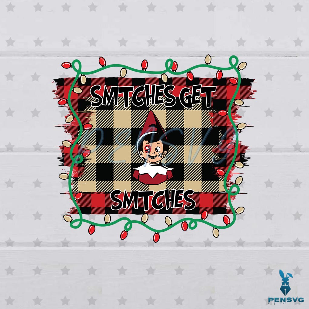 Snitches Get Stitches Ugly Family Matching Christmas Svg