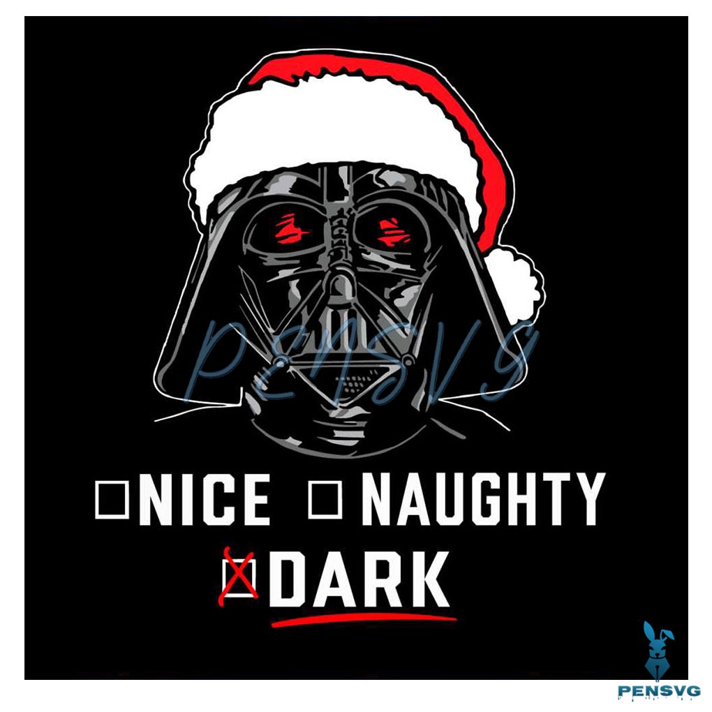 Star Wars Darth Vader Christmas SVG