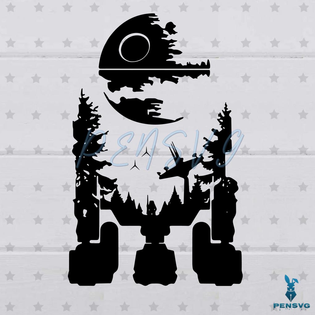 Star Wars SVG Digital File, The Rise Of Skywalker Svg, R2 D2 Svg