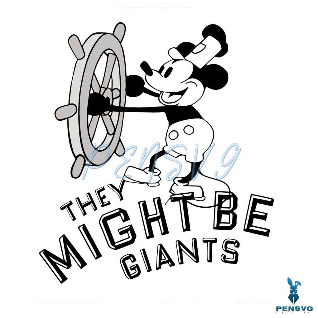 Steamboat Willie They Might Be Giants SVG