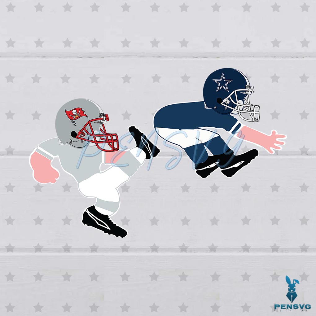 Tampa Bay Buccaneers SVG Football Matches Cutting Files