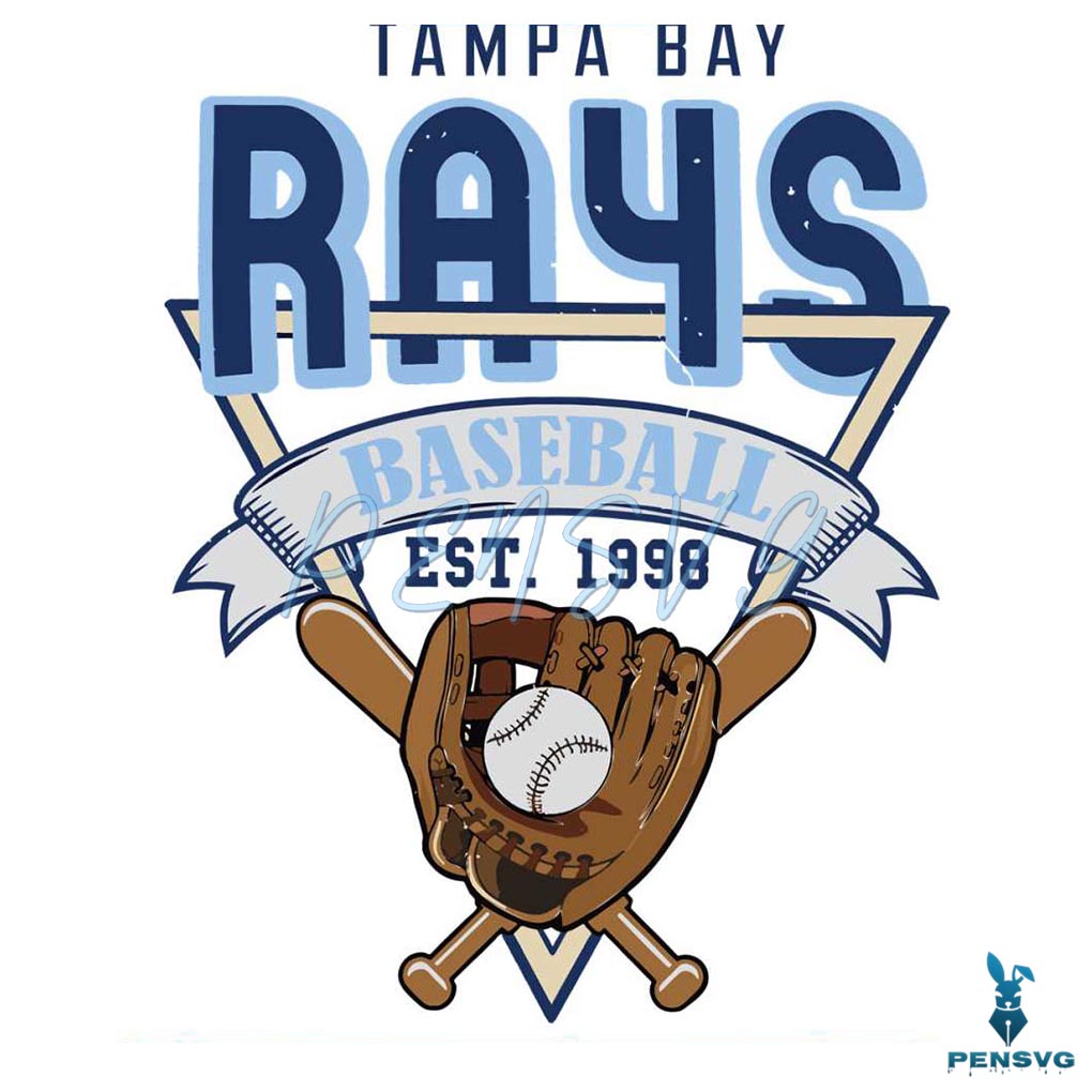 Tampa Bay Rays Baseball MLB Svg For Cricut Sublimation Files