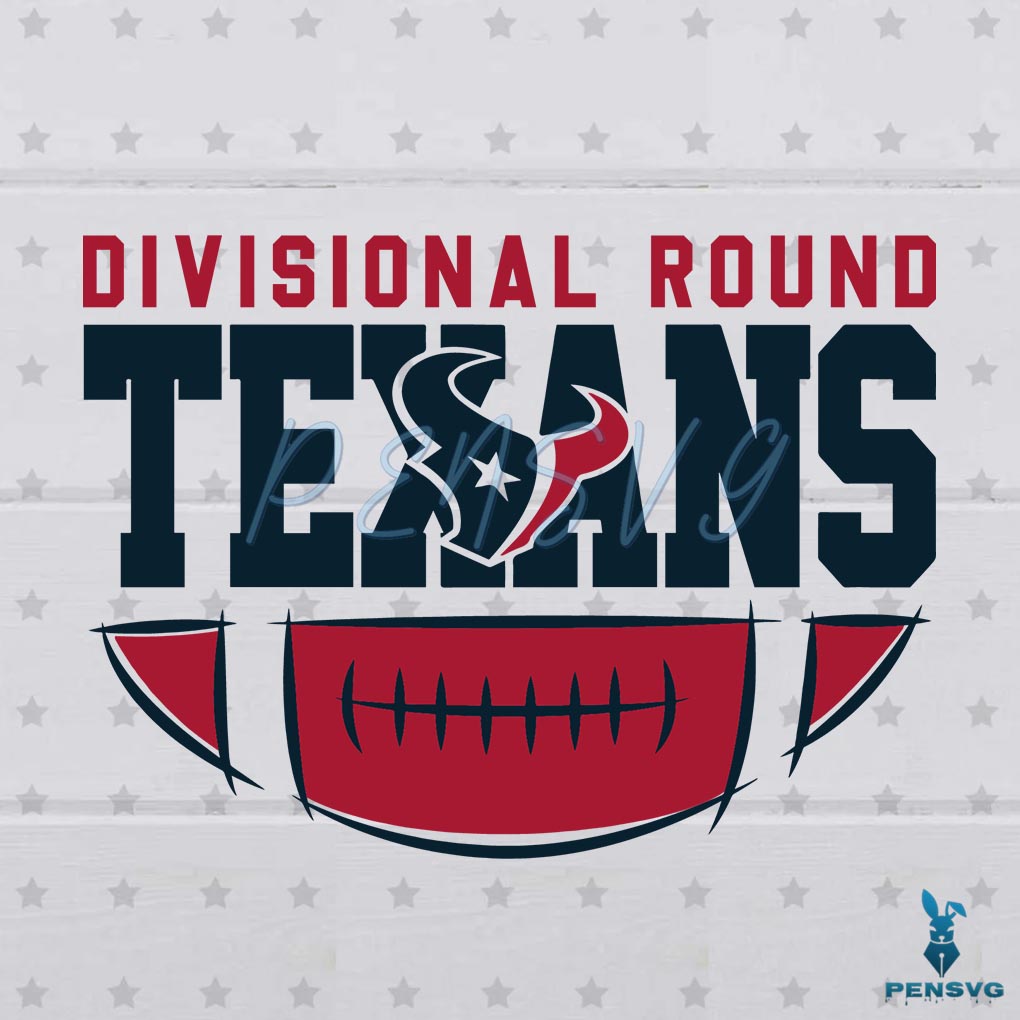 Texans Football AFC Divisional Round SVG
