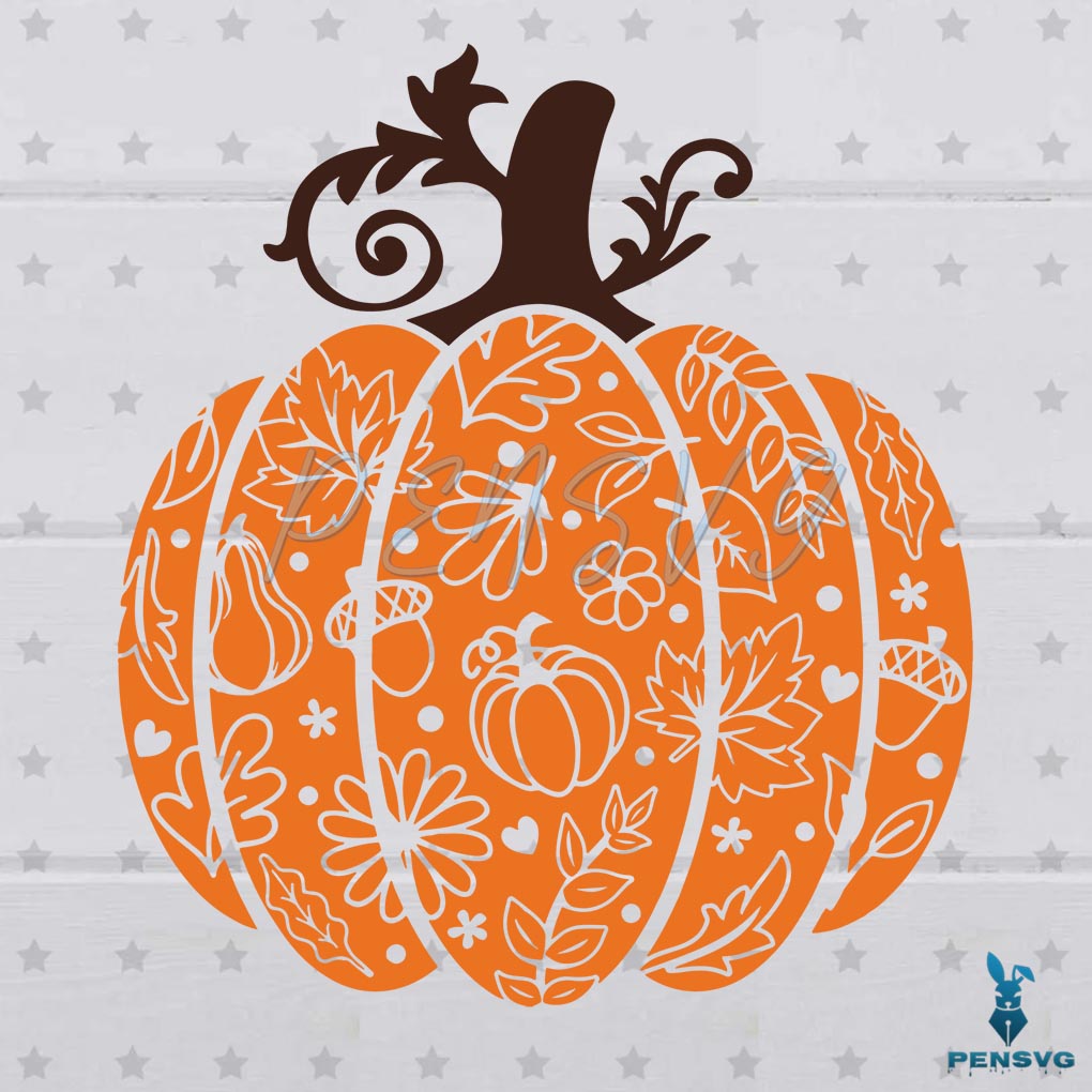 Thanksgiving Fall Season Pumpkin Best SVG Cutting Digital Files