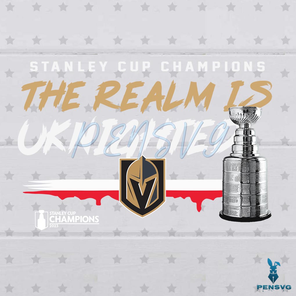 The Realm Is Uknighted Vegas Golden Knights Champs PNG File
