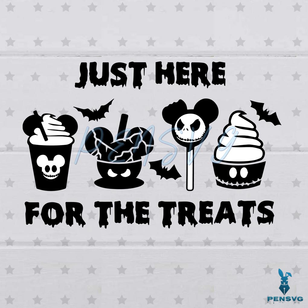 Treats Disney Halloween Mickey Mouse SVG Digital File
