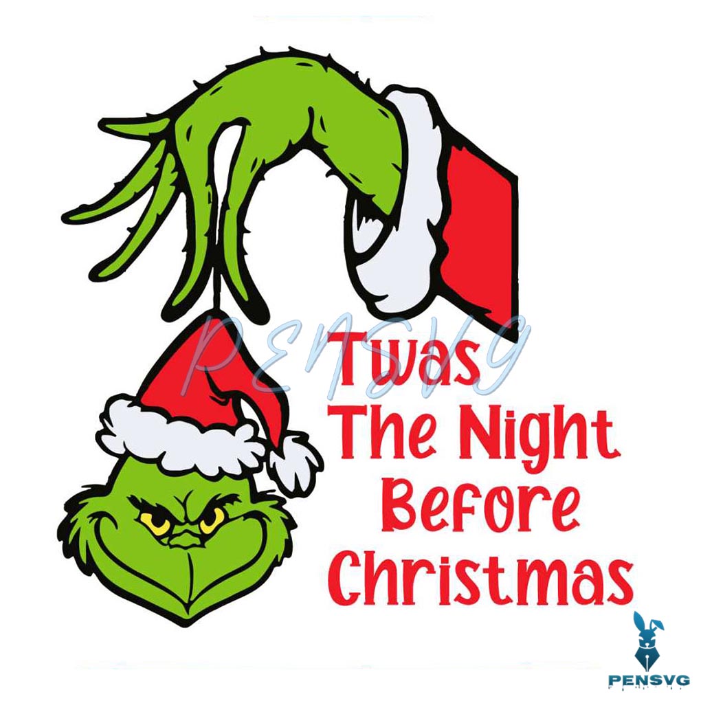 Twas The Night Before Christmas SVG