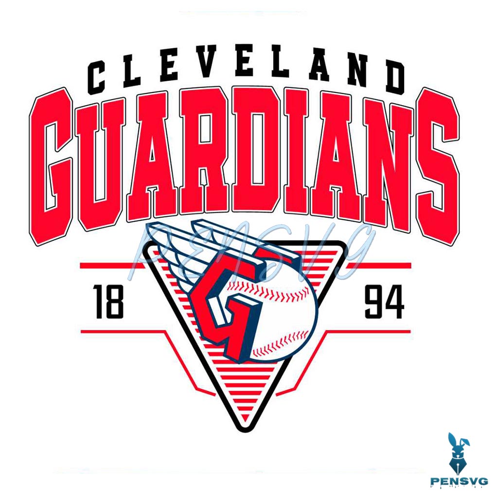 Vintage Cleveland Guardians Est 1894 SVG