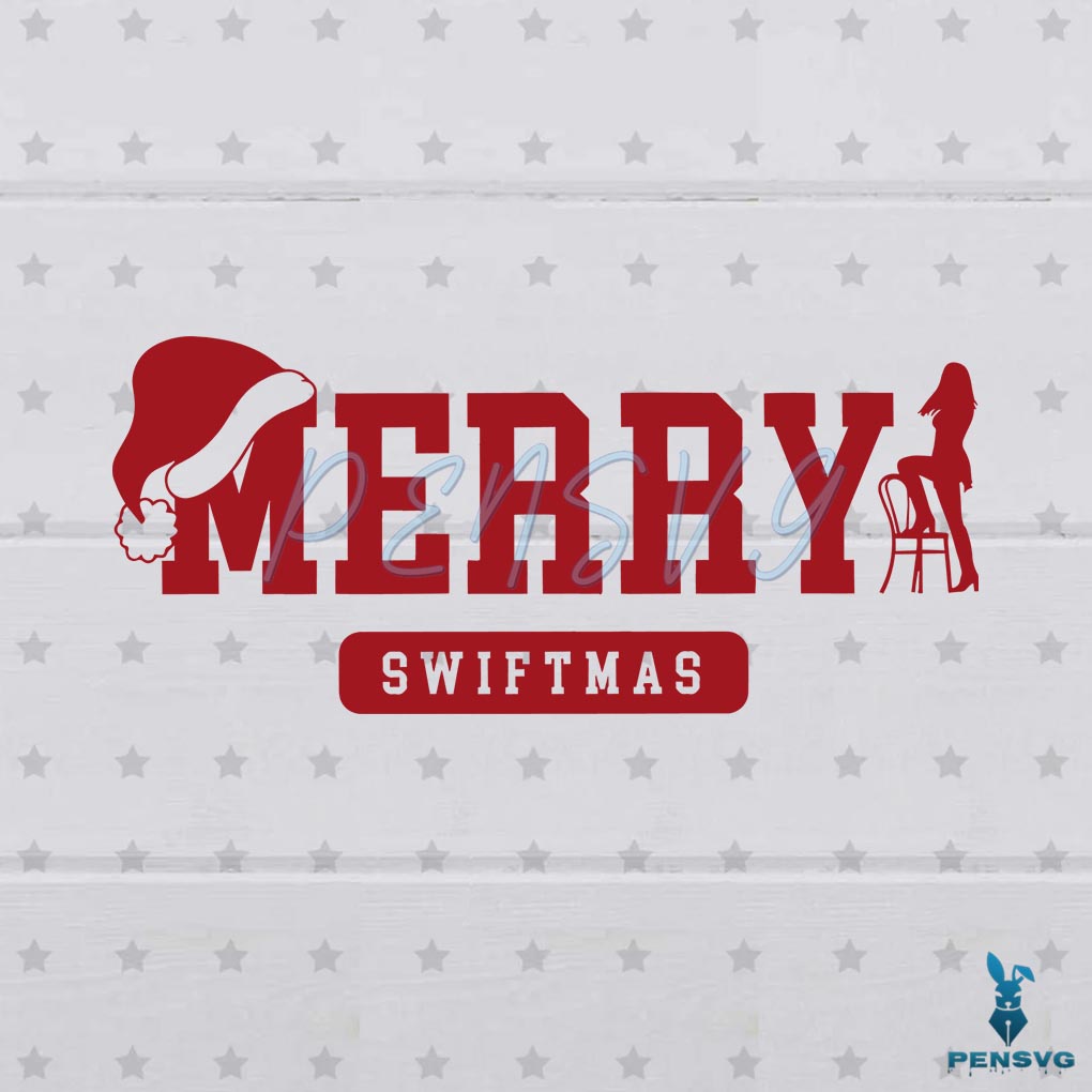 Vintage Merry Swiftmas Taylor Swift SVG
