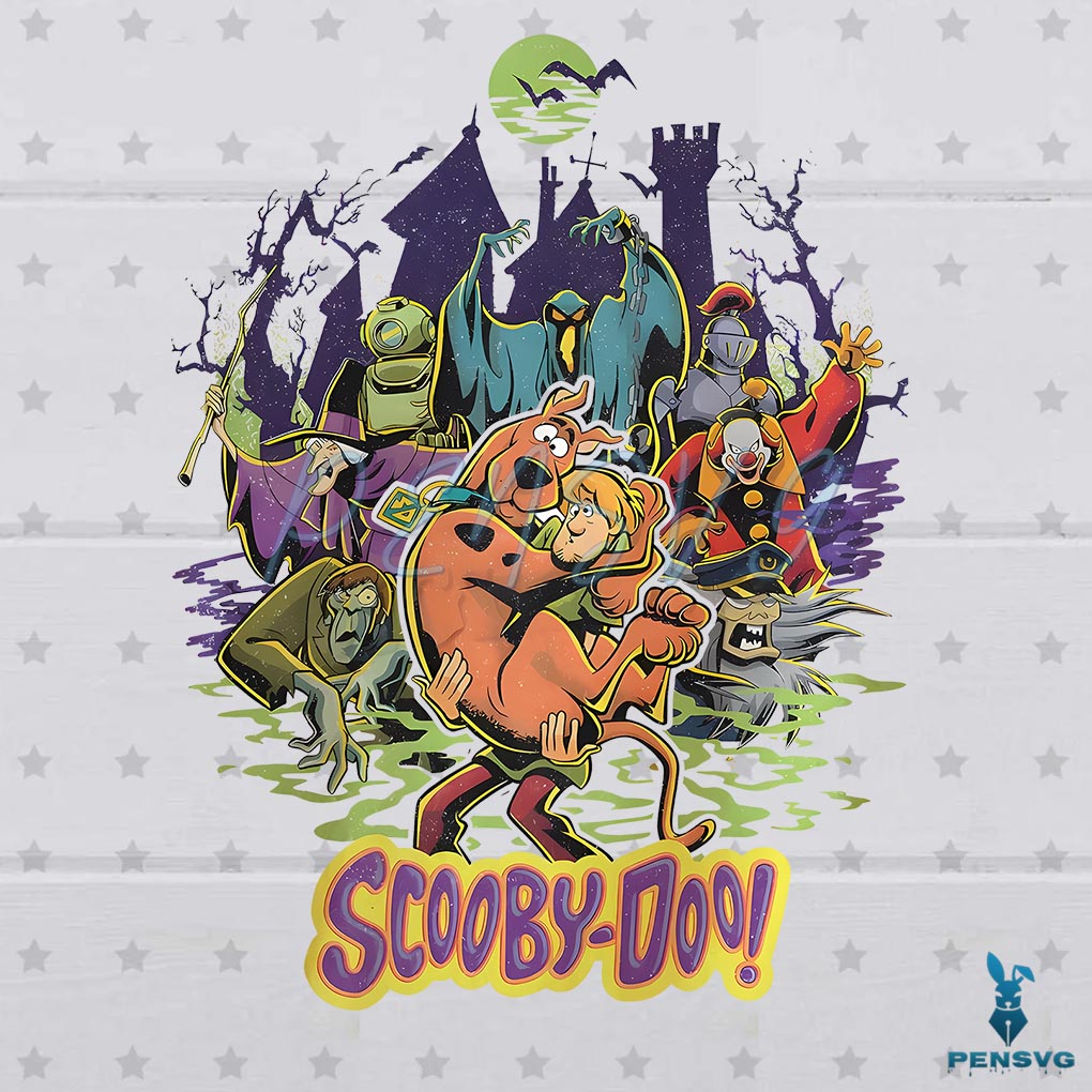 Vintage Scooby Doo PNG Disney Halloween PNG Download