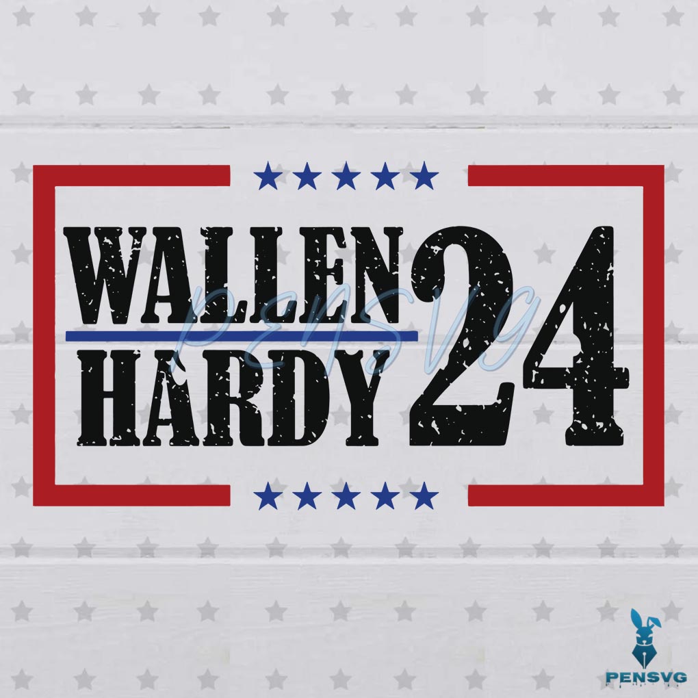 Wallen Hardy 24 SVG PNG Digital File, Birthday Svg