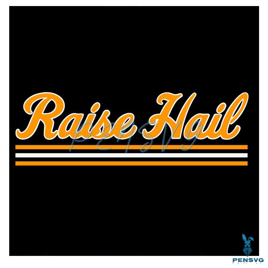 Washington Football Raise Hail SVG