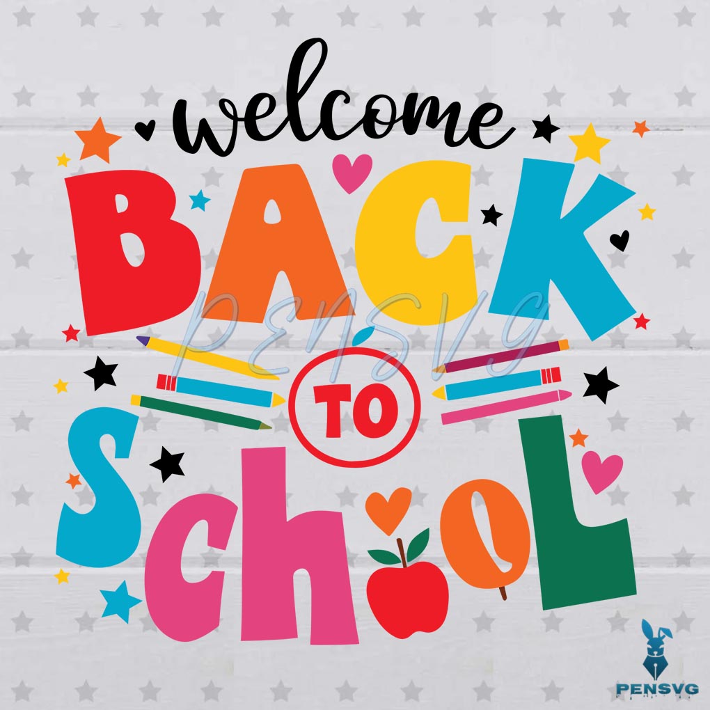 Welcome Back To School Funny Teacher Life SVG