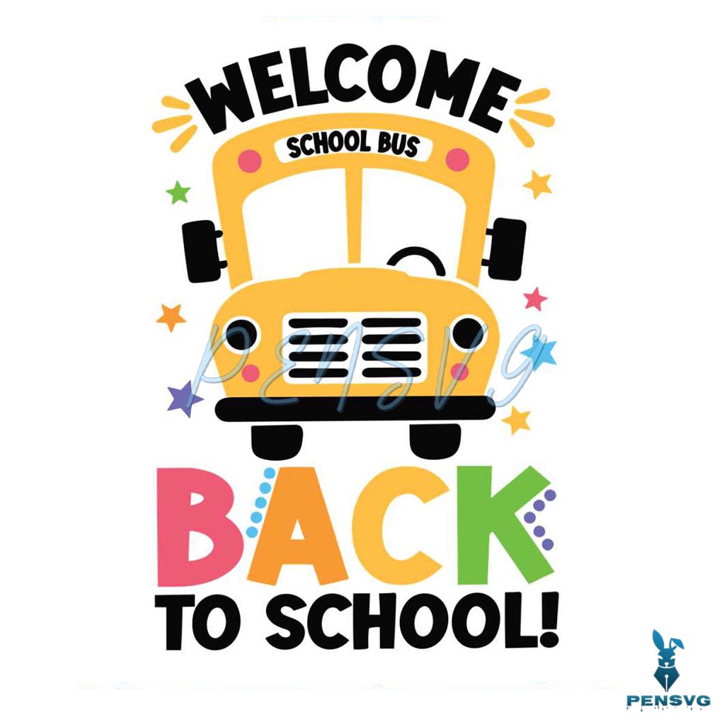 Welcome Back To School SVG Teacher Life SVG Digital File