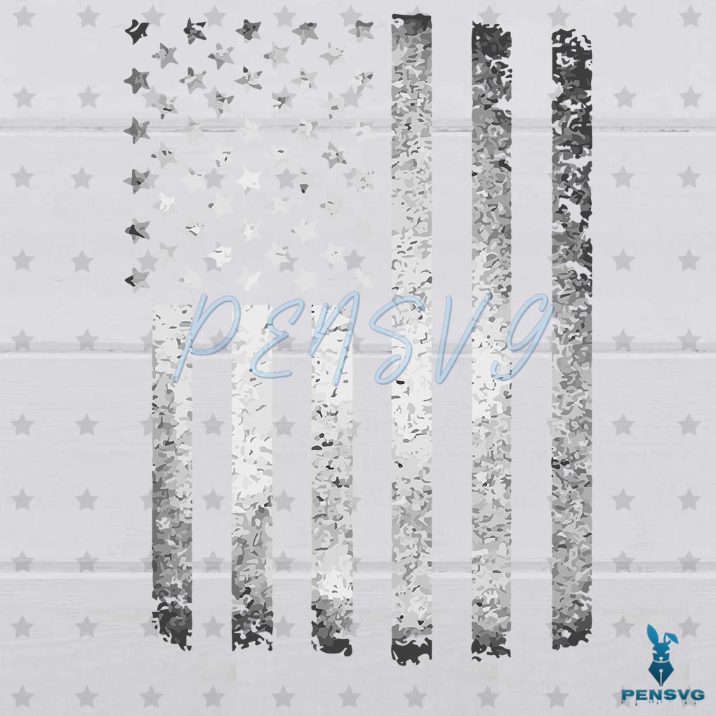 White American Flag Day Usa Patriotic 4th Of July Svg Digital File