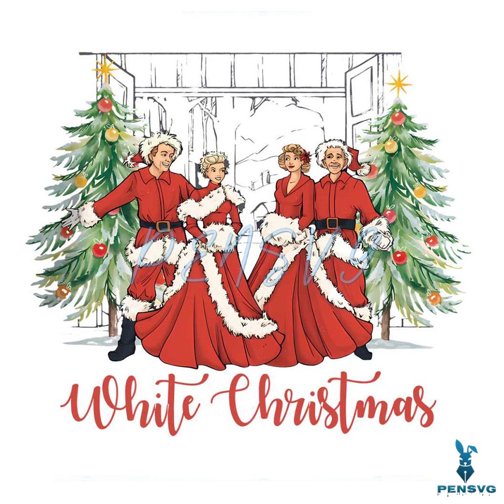 White Christmas 1954 Movie PNG