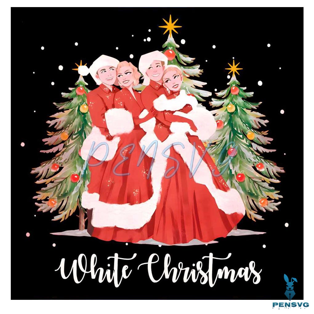 White Christmas Movie 1954 Haynes Sisters PNG Download