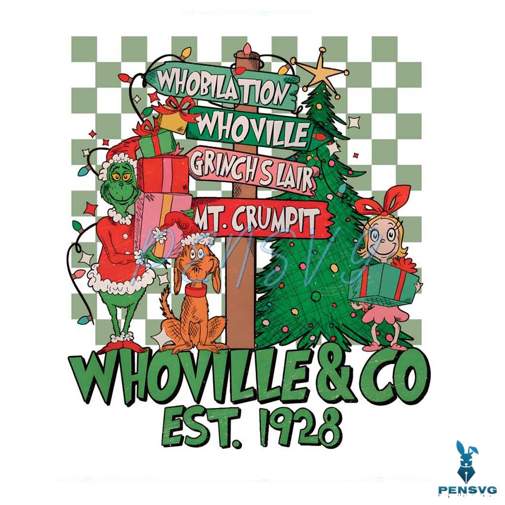 Whoville And Co Christmas Movie PNG